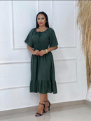 Vestido Juliana MID SLIM Verde