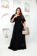 Vestido Juliana LONGO SLIM Preto