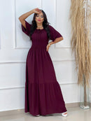 Vestido Juliana LONGO SLIM Roxo